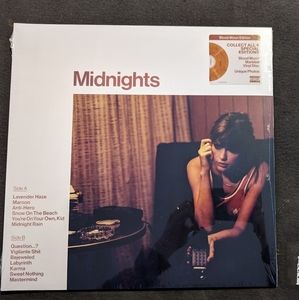 Taylor Swift Midnights "Blood Moon" Edition Vinyl